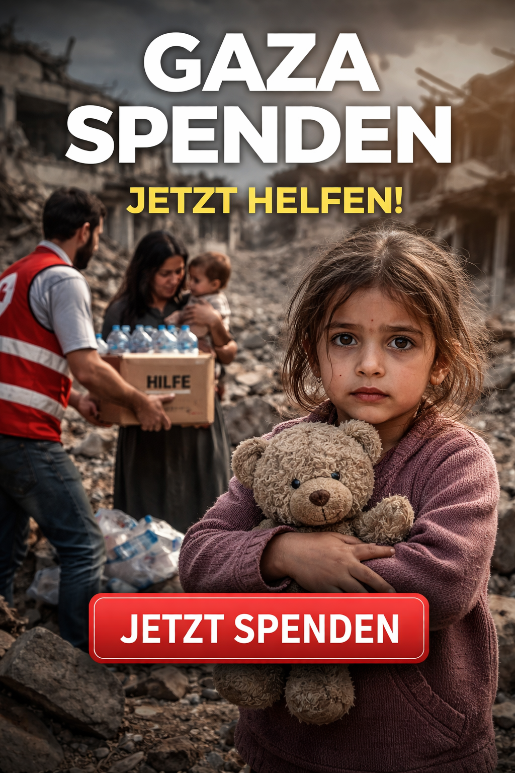 Gaza Spenden: Wie du jetzt effektiv helfen kannst